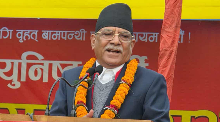 सरकारले कुनै आग्रह-पूर्वाग्रह नराखोस्, तोकिएकै मितिमा चुनाव हुनुपर्छ : प्रचण्ड