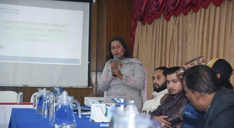 ‘मनोरञ्जन क्षेत्रमा काम गर्ने ५६ प्रतिशत श्रमिक १८ वर्षमुनिका बालिका’