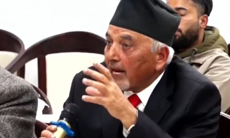 मतदान प्रभावित होला भनेर ‘नो भोट’को व्यवस्था राखिएन: राधेश्याम अधिकारी