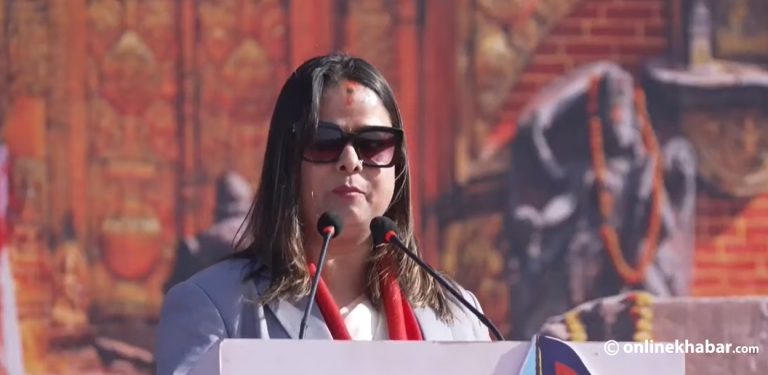 एमाले महाधिवेशनमा पुगेर रञ्जिताले गरिन् ओलीको प्रशंसा