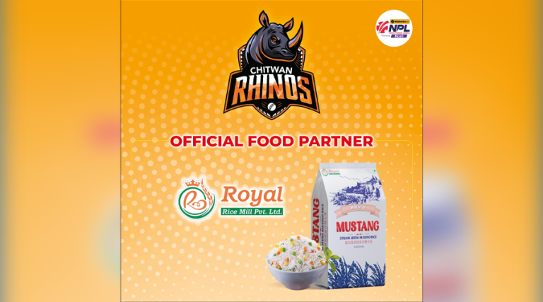 चितवन राइनोजको ‘फूड पार्टनर’ मा मुस्ताङ राइस