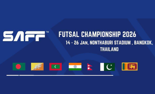 साफ फुटसल च्याम्पियनसिप : पुरुष र महिला टोलीको बन्द प्रशिक्षणका लागि खेलाडी छनोट