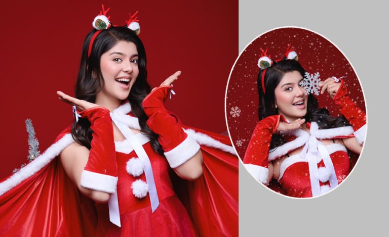 सनिशाको क्रिसमस फोटोसुट (तस्वीर)