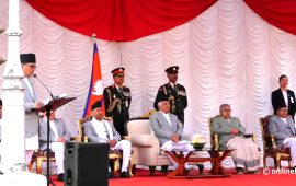 ४ नयाँ मन्त्रीको शपथ हुँदै (लाइभ)