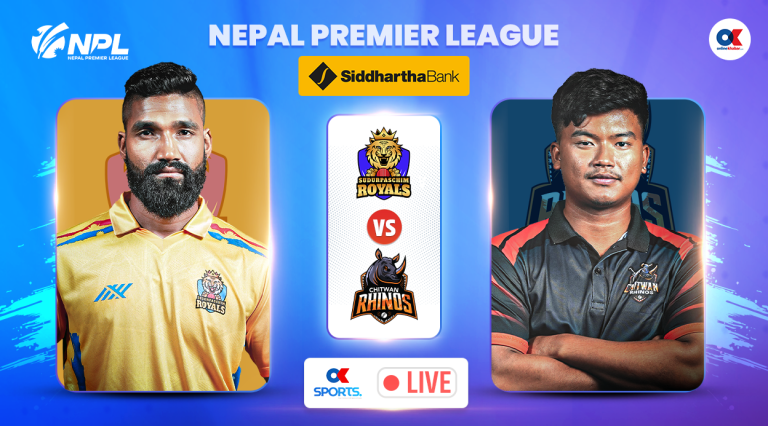 चितवन राइनोजले सुदूरपश्चिमविरुद्ध बलिङ गर्दै