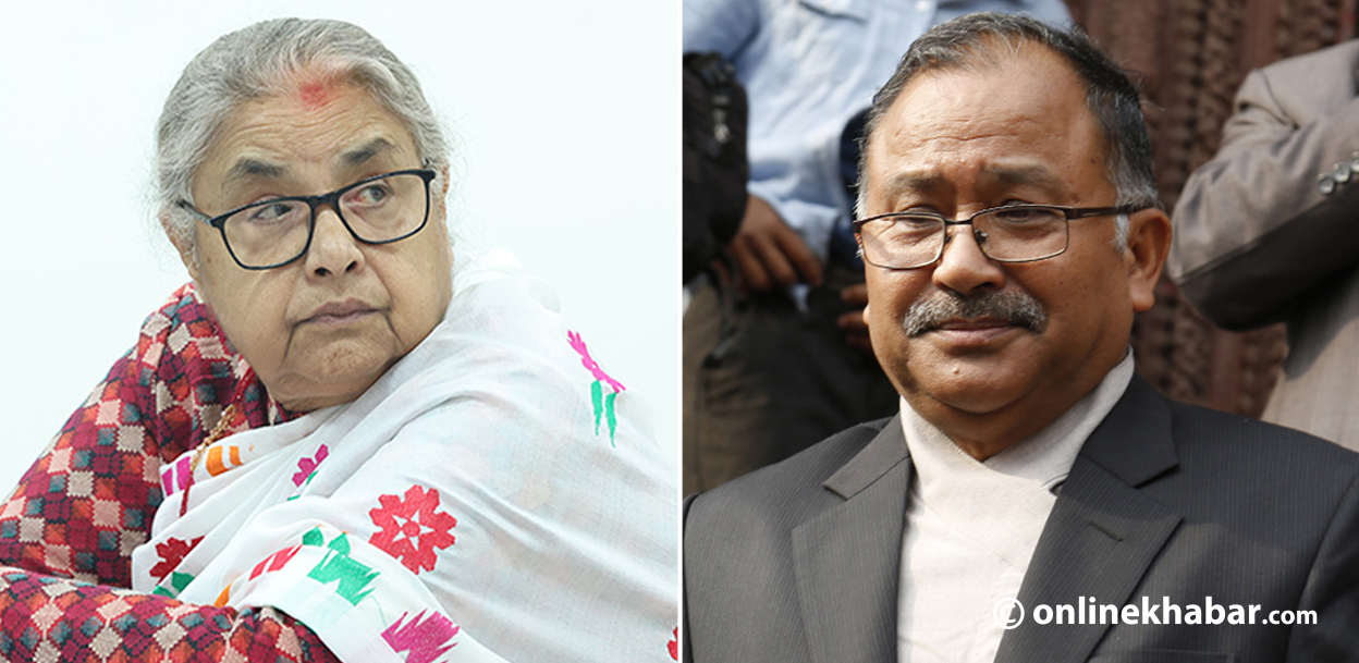 पूर्वप्रधानन्यायाधीश कल्याण श्रेष्ठसँग प्रधानमन्त्री सुशीला कार्कीको भेट