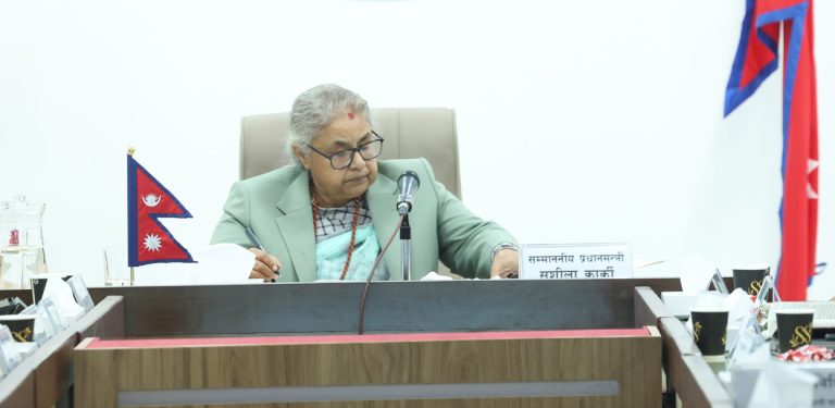 हामी सबैको आलोचना खेप्ने अचानो होइनौं : प्रधानमन्त्री कार्की