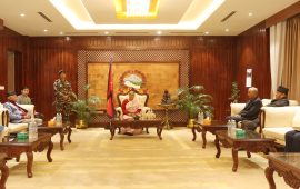 बालुवाटारमा देउवा, ओली र प्रचण्डले के भने ?