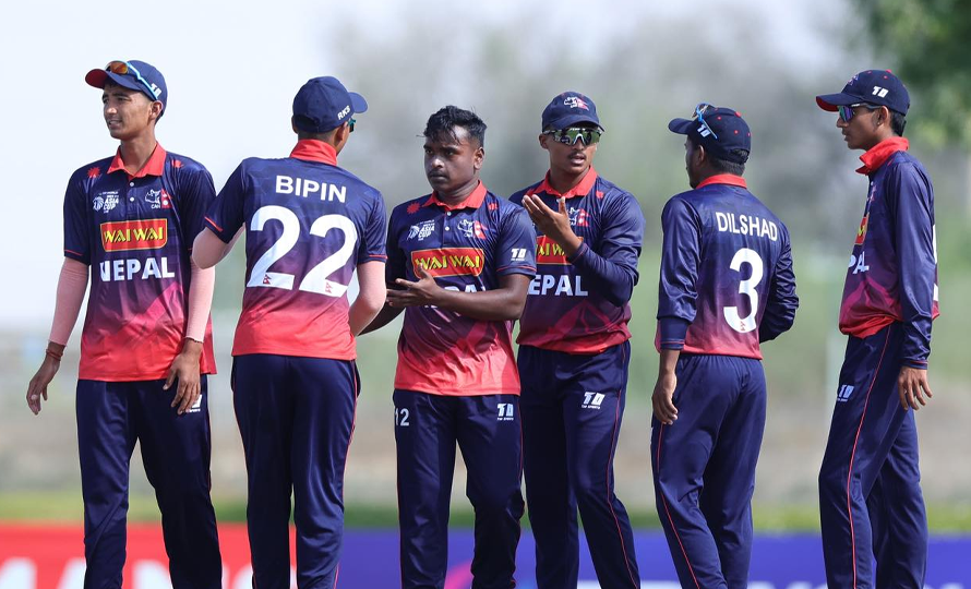 यू-१९ एसिया कपमा नेपालको लगातार दोस्रो हार