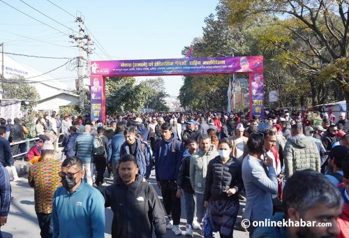 भृकुटीमण्डपमा एमाले महाधिवेशनको चहलपहल (तस्वीरहरू)