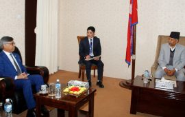 उपराष्ट्रपति यादव र सार्क महासचिवबीच शिष्टाचार भेटवार्ता