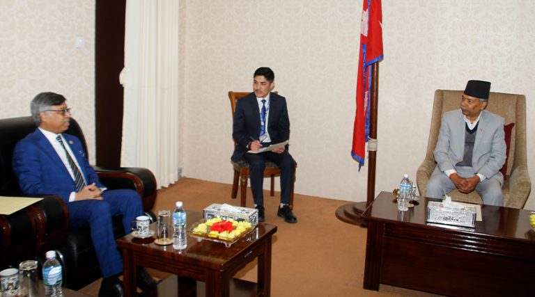 उपराष्ट्रपति यादव र सार्क महासचिवबीच शिष्टाचार भेटवार्ता