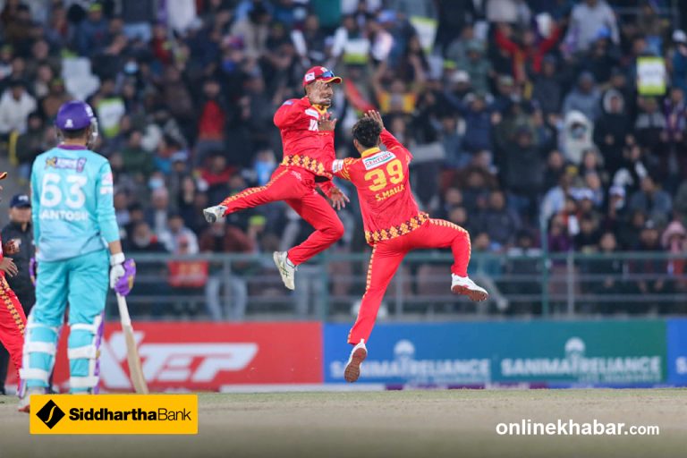 काठमान्डुलाई हराउँदै लुम्बिनी दोस्रो क्वालिफायर, फाइनल पुग्न विराटनगरसँग खेल्ने