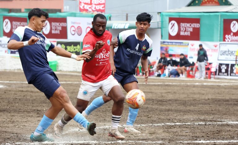 मर्स्याङ्दीलाई हराउँदै एपीएफ त्रिवेणी कपको फाइनलमा