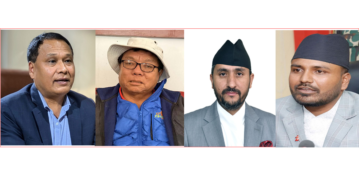 अन्तरिम सरकारका चार मन्त्री चुनावी मैदानमा