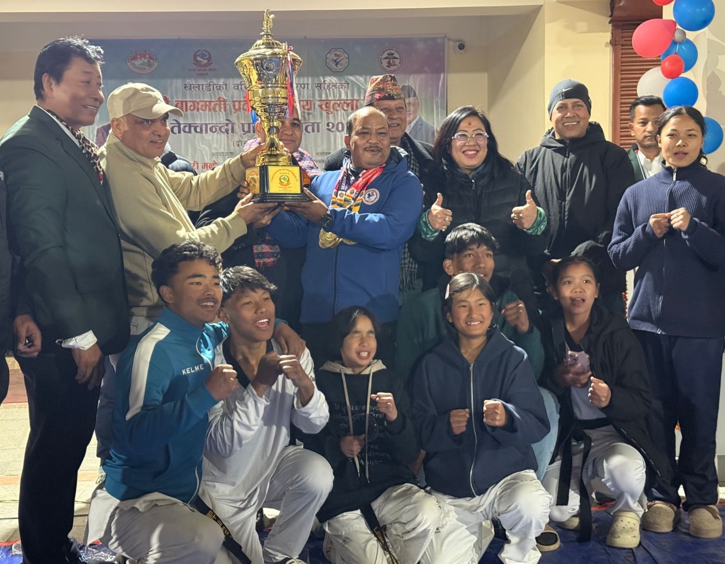 तेक्वान्दो लिगमा ‘ढल्को तेक्वान्दो डोजाङ’ टिम च्याम्पियन