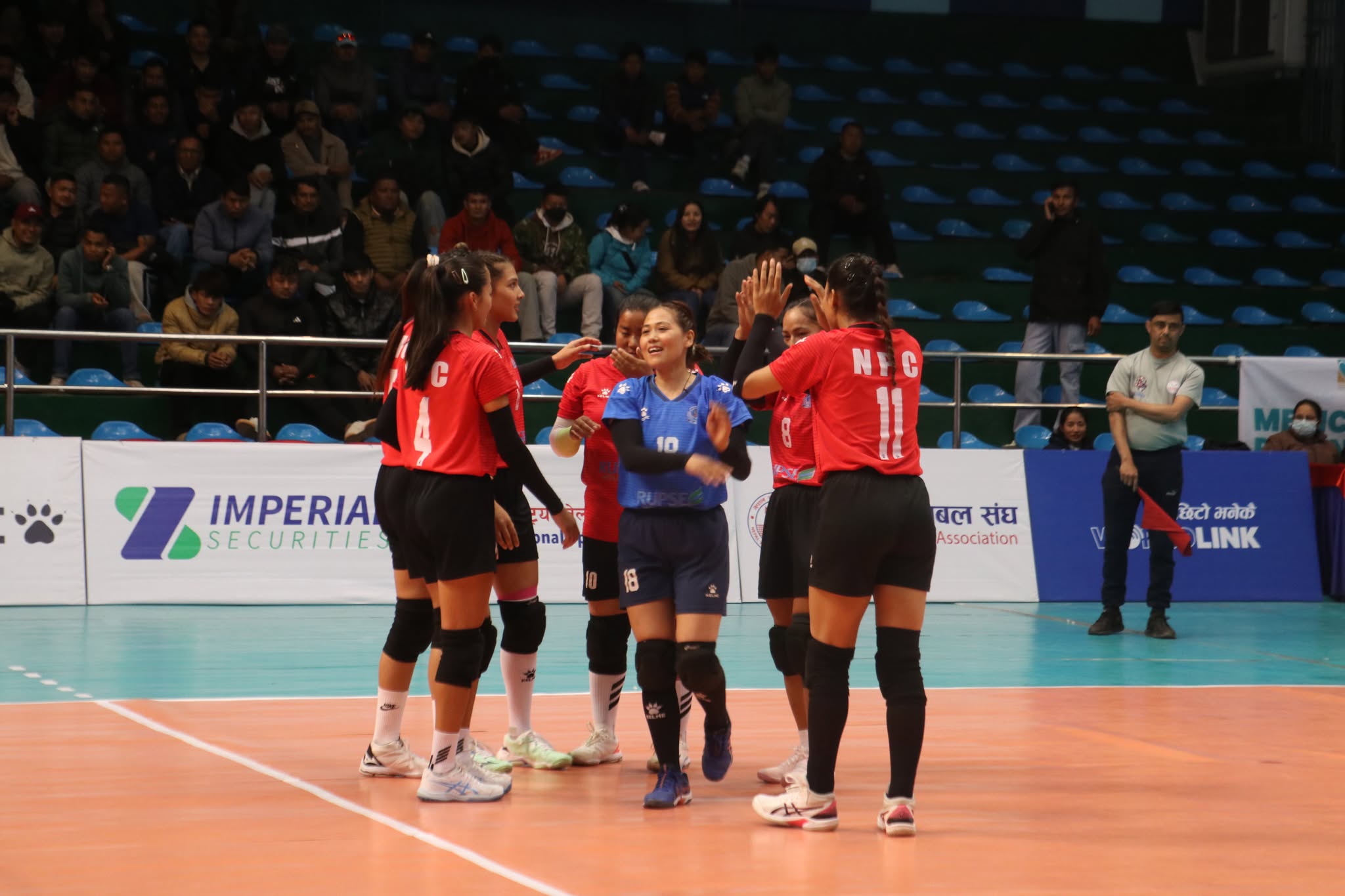 एनभीए भलिबल च्याम्पियनसिप : आर्मीलाई हराउँदै पुलिस फाइनलमा