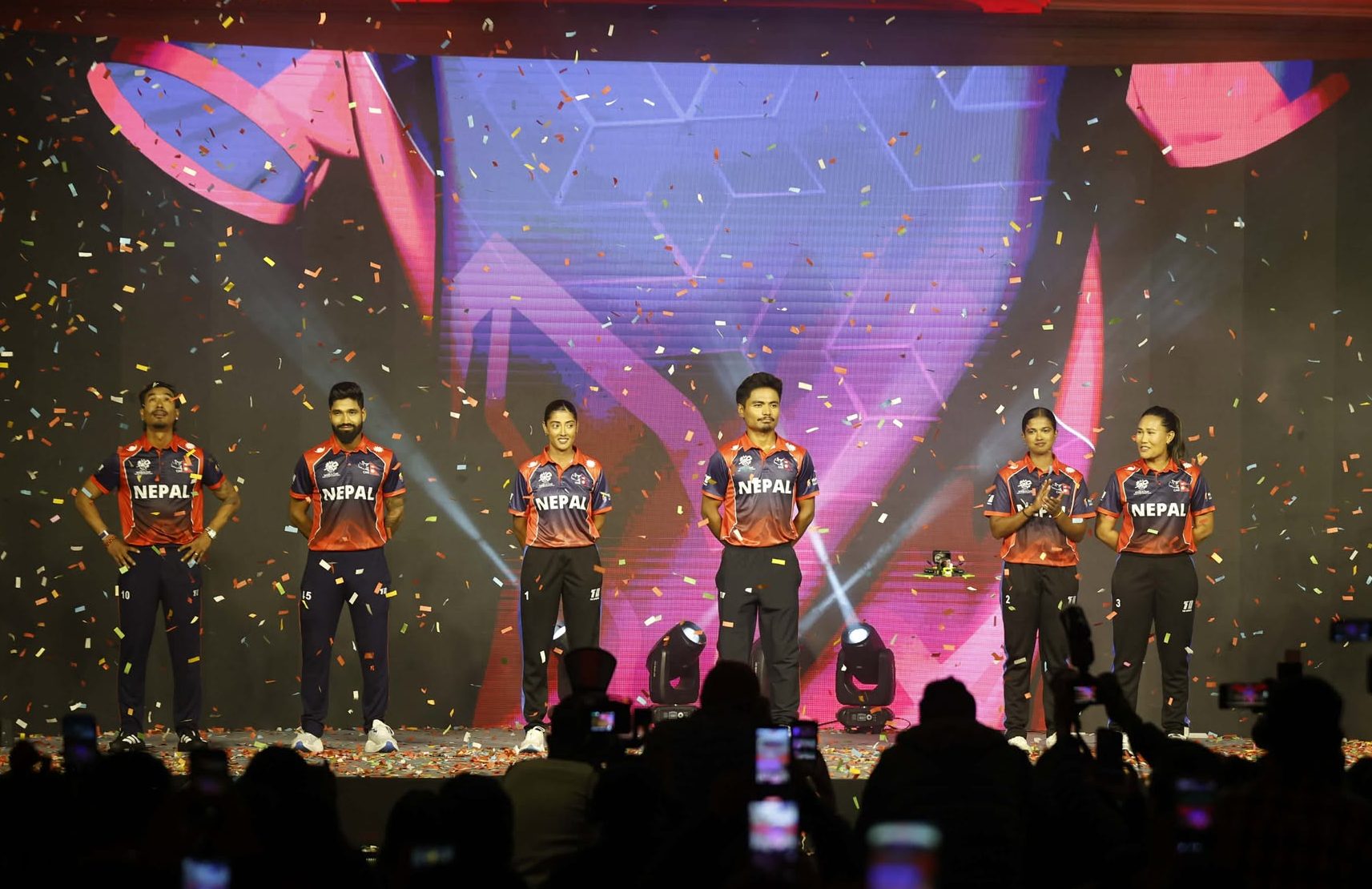 नेपाली क्रिकेट टोलीले टी-२० विश्वकपमा लगाउने जर्सी सार्वजनिक