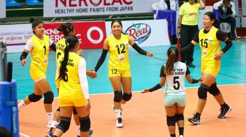 नवौं शेरबहादुर खड्का स्मृति भलिबल : न्यु डायमन्डको अपराजित यात्रा कायमै