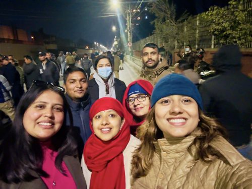 आयोगले मान्यता दिएपछि खुसी मनाउँदै गगन पक्षीय कांग्रेस कार्यकर्ता (तस्वीरहरू)