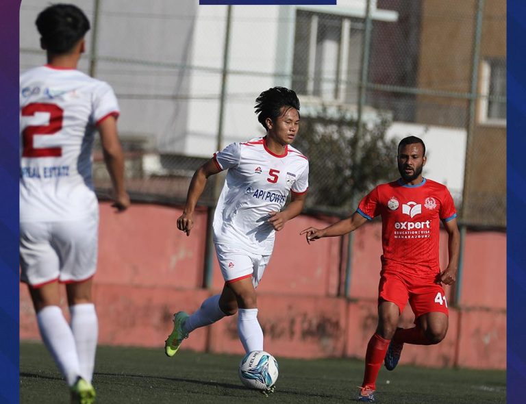 राष्ट्रिय लिग : चर्च ब्वाइज र श्री भगवतीले बाँडे अंक