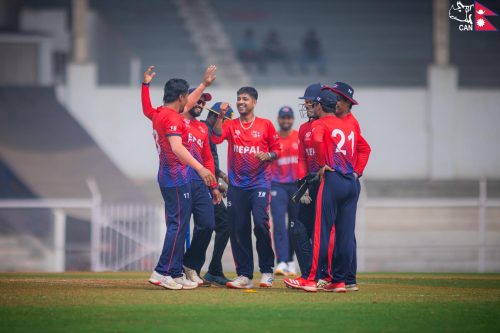 एमसीए प्रेसिडेन्ट ११ सँगको दोस्रो अभ्यास खेलमा पनि नेपालको जित