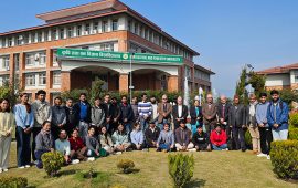 कृषि विश्वविद्यालयमा अध्ययनरत विद्यार्थी समूहलाई ‘स्टार्टअप’ अनुदान