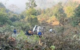 तनहुँमा ट्रिपर दुर्घटना, चालकको घटनास्थलमै मृत्यु