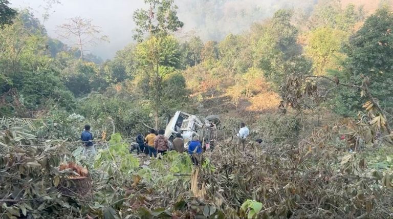 तनहुँमा ट्रिपर दुर्घटना, चालकको घटनास्थलमै मृत्यु