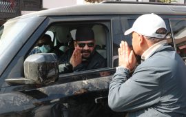 पूर्वका जिल्ला घुमेर काठमाडौं फर्किए बालेन