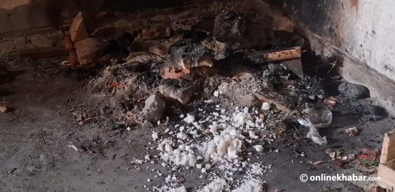 काभ्रेमा निर्माणाधीन सीडीओ कार्यालयभित्र जलेको अवस्थामा भेटियो शव
