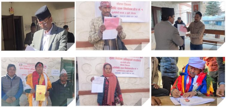 डोल्पामा एक स्वतन्त्रसहित ९ जनाको उम्मेदवारी, दाजुभाइ देखि युवा उम्मेदवारको भिडन्त