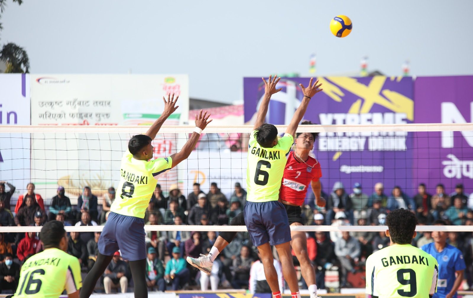 टाइगर कप भलिबल : पुलिसविरुद्ध गण्डकीको सहज जित