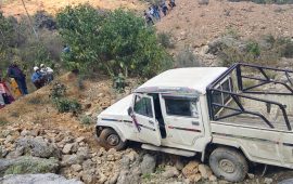 गुल्मीमा मलामी बोकेको जिप दुर्घटना, १ जनाको मृत्यु, ८ घाइते