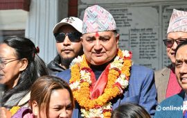 ईश्वर पोखरेलले दर्ता गरे काठमाडौं–५ मा उम्मेदवारी