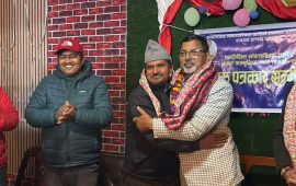 जनार्दनको चुनावी कमाण्डर बने एमाले उम्मेदवार नन्दराम