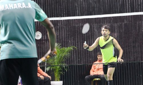 विष्णु र भोजबहादुर ललितपुर मेयर कप ब्याडमिन्टनको अन्तिम आठमा