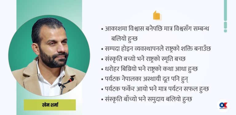 समृद्धिको त्रिकोणीय आधार : संस्कृति, पर्यटन र नागरिक उड्डयन