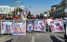 खोला मापदण्डविरुद्ध माइतीघरमा प्रदर्शन (तस्वीरहरू)