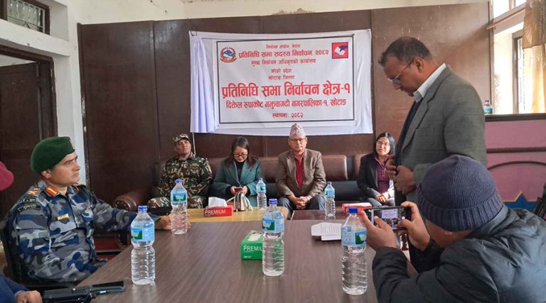 खोटाङमा मनोनयन दर्ता गर्न दललाई समय र रुट निर्धारण