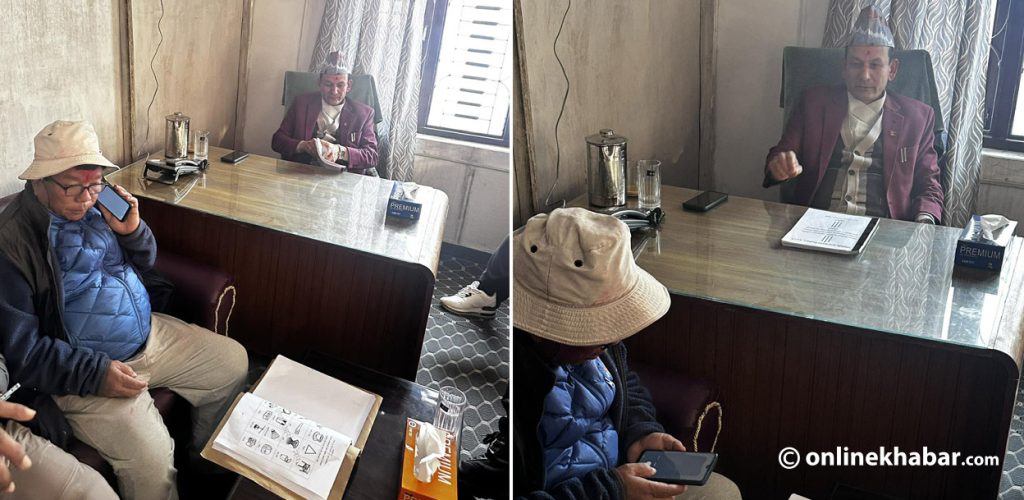 महावीर पुनले पाए त्रिभुज चुनाव चिह्न 