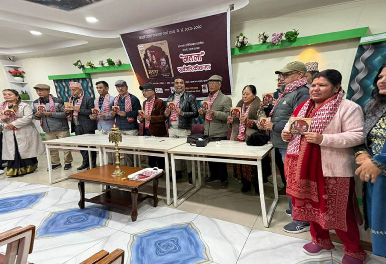 भारतबाट पहिलो नेपाली गजल एल्बम ‘मतला’ बजारमा
