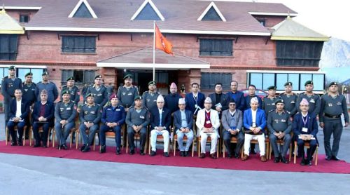 सशस्त्र हेडक्वार्टरमा केन्द्रीय राजश्व चुहावट नियन्त्रण समितिको बैठक