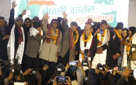 मध्यरातमा कांग्रेस विशेष महाधिवेशनबाट केन्द्रीय कार्यसमिति घोषणा (तस्वीरहरू)