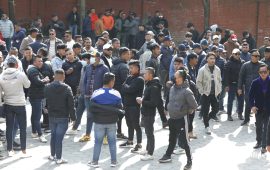 सानेपामा कांग्रेस संस्थापन पक्षको बाक्लो जमघट (तस्वीरहरू)