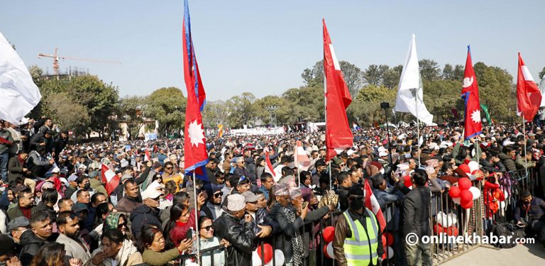 भृकुटीमण्डपमा कांग्रेसको विशेष महाधिवेशन (तस्वीरहरू)