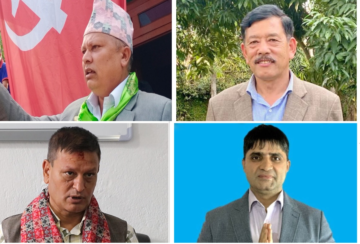 नुवाकोट-२ मा खतिवडा, केसी, पाण्डे र लामिछानेको उम्मेदवारी दर्ता