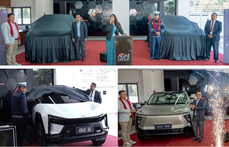 महिन्द्राले हेटौंडामा सार्वजनिक गर्‍यो इलेक्ट्रिक ओरिजिन एसयूभी बीई-६ र एक्सईभी ९-ई