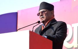 परम्परागत ढंगले मुलुकको परिस्थिति सामना गर्न सकिँदैन : प्रचण्ड (भिडियो)