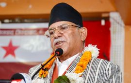 समाजवादको सन्देश दिन रुकुम पूर्वबाट उम्मेदवार बनेँ : प्रचण्ड